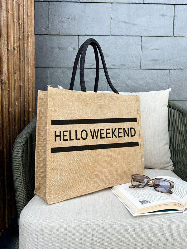 Rankinė - krepšys "HELLO WEEKEND"