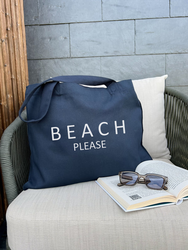 Medžiaginė rankinė "BEACH PLEASE"