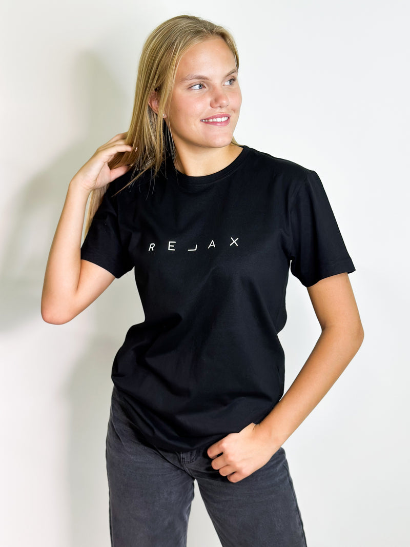 Medvilniniai marškinėliai "RELAX"