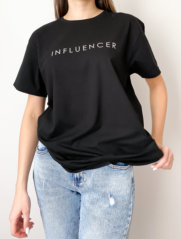 Unisex marškinėliai trumpomis rankovėmis „Influencer“