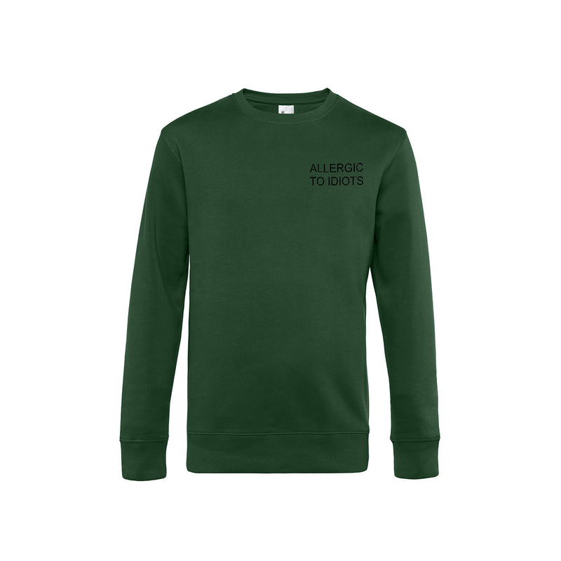 kokybiškas vyriškas džemperis žalia spalvos 